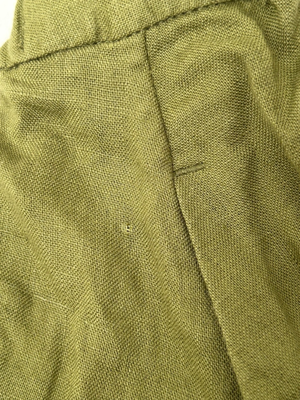 Boden 100% Linen Olive Green Maxi Skirt - Picture 16 of 16